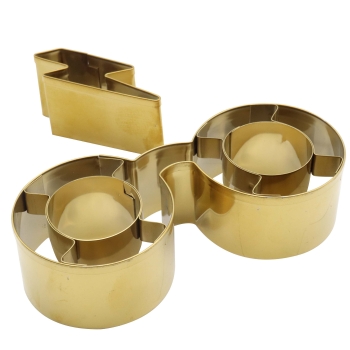 Cutter Set - Harry Potter's Glasses and Scar / Large